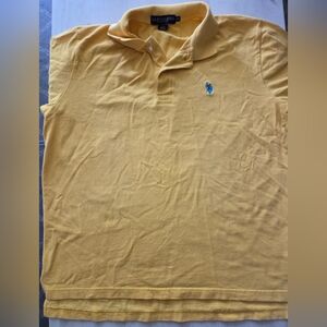 Polo by Ralph Lauren Yellow Classic Polo Shirt Mens Size Large